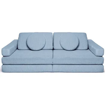 Pohovka Hrací pohovka a bunkr Manšestr Sky Sugar Shappy - Play Sofa Pure Corduroy
