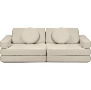 Pohovka Hrací pohovka a bunkr Kožíšek Light Beige Shappy - Play Sofa Original Teddy