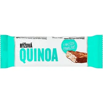 Čokoláda SOCO Rýžová quinoa v mléčné čokoládě 18g