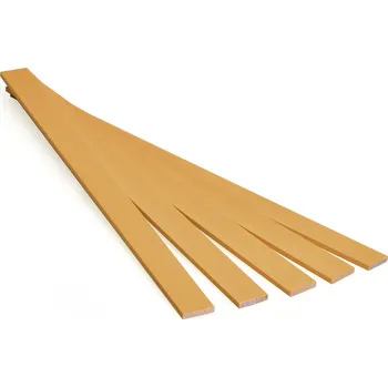 kreativní sada Metrie, Dřívka na tvoření s dětmi - Okrové, 3,2 x 16 x 250 mm, 100 ks