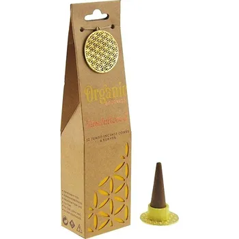 Čajovna Song of India Organic Goodness Vonné františky, Sandal Wood 12 ks