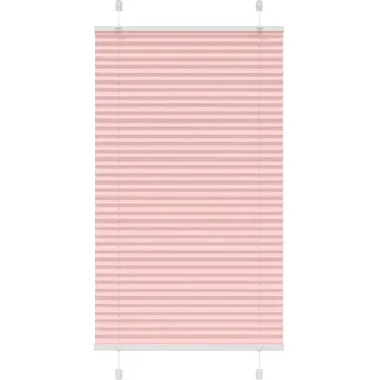 Roleta Plisovaná roleta růžová 110x150cm Šířka látky 109,4cm Polyester