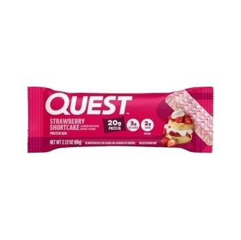 Quest Nutrition Protein Bar 60g - Strawberry Shortcake + Sleva 3 % pro registrované