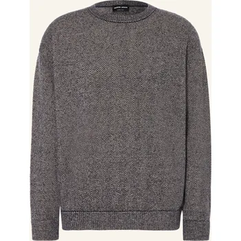 Pánské oblečení Giorgio Armani Pánský Svetr S Velbloudí Srstí, tmavě modrá /...