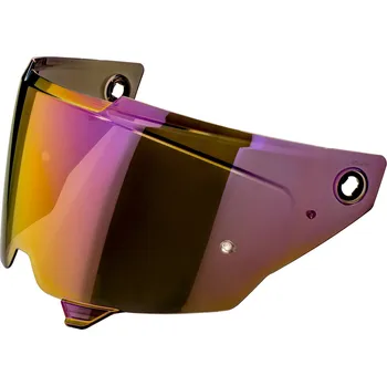 Příslušenství k helmě na motorku Plexi pro přilby goliath s přípravou pro pinlock, nox exklusiv (irridiové)