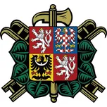 Moon River Hasičské logo erb samolepka 6x6 cm