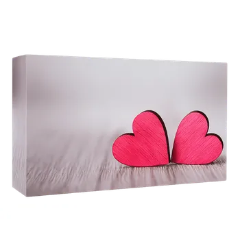 Dárková krabička Dárková krabička s motivem SRDCE 22x15,5x7,5 cm