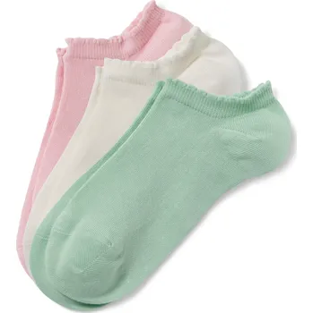 Pánské ponožky 675930 - Tchibo - Krátké ponožky s ažurovým vzorem - pro ženy - vel. 35-38 - barva: bílá