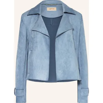 Dámský blejzr Cartoon Dámská Bunda V Koženém Vzhledu, tmavě modrá, 38