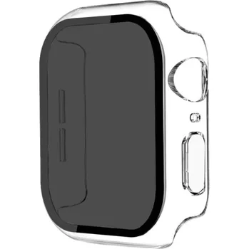 Pouzdro na mobilní telefon Pouzdro s tvrzeným Anti-Spy sklem pro Apple Watch 40mm - čiré