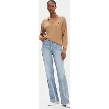 Pánské oblečení Polo Ralph Lauren Svetr 211972105003 Béžová Straight Fit XS