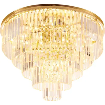 Stropní svítidlo SPLENDORE zlaté kulaté 80 cm glamour do obýváku a ložnice Step into Design