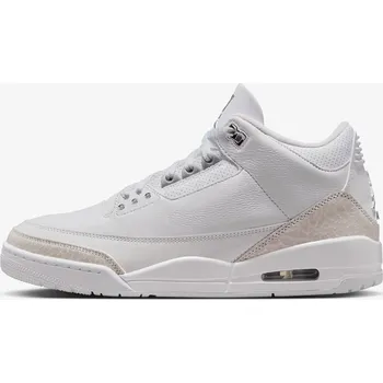 Pánská móda Tenisky Air Jordan 3 Retro "Pure Money" (CT8532-111) White/ Metallic Silver-White EUR 40