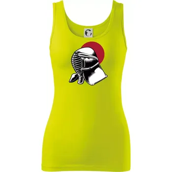 Dámské tričko Japan culture - šerm - Dámské tílko - XL ( Limetková )