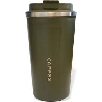 Termohrnek Ecocoffee termohrnek na kávu, olivový, 500 ml