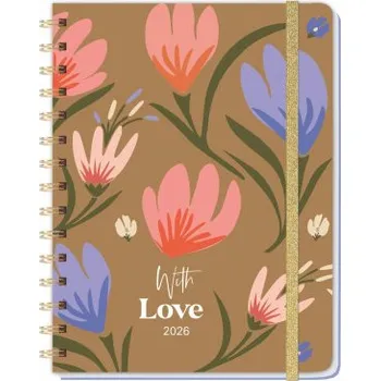 Diář Love Spiral-Kalenderbuch A5 2026 (DE)