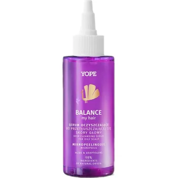 Vlasová regenerace Yope Balance My Hair čisticí sérum pro mastnou pokožku hlavy 150ml