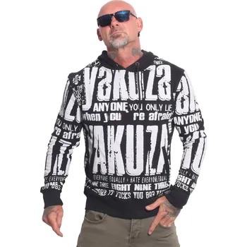 Pánská mikina Yakuza Pánská mikina s kapucí Anyone 23006 black velikost: M + Doprava zdarma na další nákup