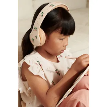 Sluchátka Bezdrátová sluchátka Liewood Quinn Wireless Headphones LW19891 béžová 01X, vel. ONE SIZE