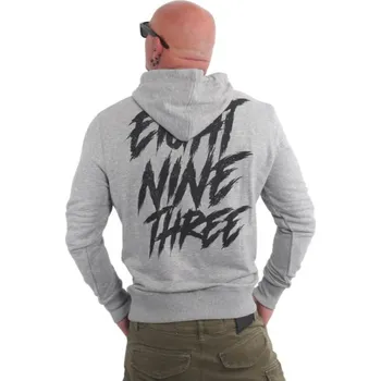 Pánská mikina Pánská mikina Yakuza Fat Tag 21003 Hellgrau meliert velikost: 5XL