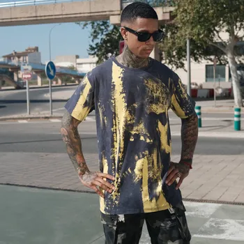 Pánské triko Yakuza Crashed Skull Acid 24032 parsian night velikost: L