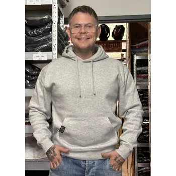 Pánská mikina Pánská mikina LEGAL LIFE Total Basic Grey Melange velikost: 4XL