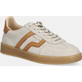 Dámské tenisky Semišové tenisky Gant Cuzima dámské, béžová barva, 31533042 01X, EUR 36