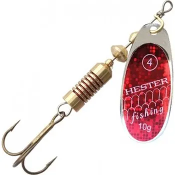 Umělá nástraha Hester Fishing Třpytka Osprey Red Hmotnost: 4g, Velikost: #2