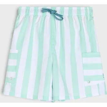 Chlapecké kalhoty Sinsay - Šortky z rychleschnoucí tkaniny Active - zelená - 223EA-07X - 223EA-07X-146