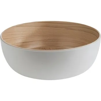 APS miska FRIDA pr.21cm, výška 7,5 cm 1,8 l melamin béžovobílá