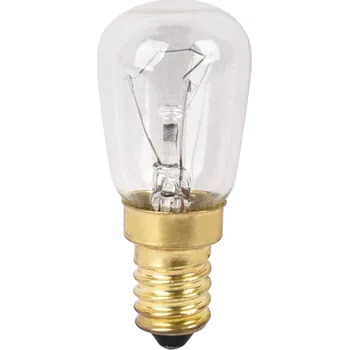 Žárovka Xavax žárovka žáruvzdorná do 300°C, 40 W, E14, hruškovitá, čirá, pro trouby, grily, sušičky apod.