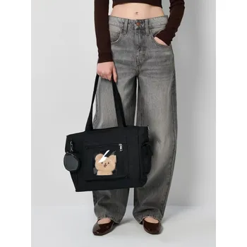 Kabelka Taška shopper - ONE SIZE - House - černá - 086GQ-99X