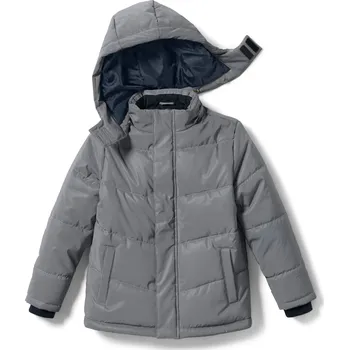 666250 - Tchibo - Reflexní dětská prošívaná bunda - pro ženy - vel. 122/128 - barva: modrá