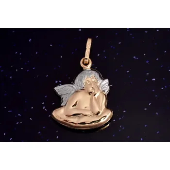 Přívěsek Zlatý přívěsek anděl P020, Au 585/1000 14kt,0,65g