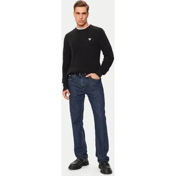 Pánský svetr Guess Jeans Svetr M4BR30 Z3HM1 Černá Regular Fit XL