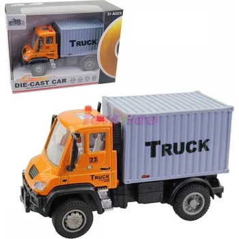 autíčko Auto kovové, na zpětných chod, 12,5 x 6,5 x 7,5 cm