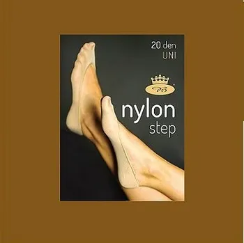 Dámské oblečení VoXX Boma Lonka Litex+Punčochové ťapky NYLONstep 20DEN - balení 5 párů, Punčochové ťapky NYLONstep 20DEN - balení 5 párů, Boma, 116307 uni golden