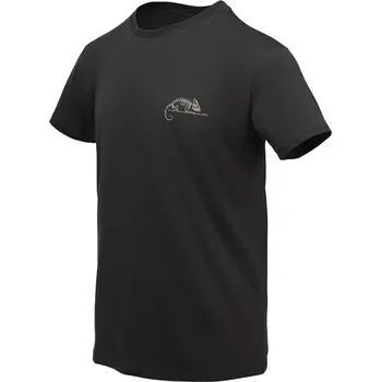 Pánské tričko Helikon-Tex® Triko HELIKON-TEX LOGO ČERNÉ Velikost: XXL