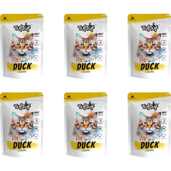 Krmivo pro kočku TUF TUF with duck - mokré krmivo pro kočky - 6x100g