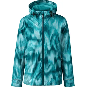 Pláštěnka 685000 - Tchibo - Bunda do deště - pro ženy - vel. M - barva: modrá/s potiskem