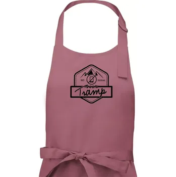Kuchyňská zástěra Tramp No Signal - Pánská zástěra na vaření - Univerzální velikost ( Starorůžová )
