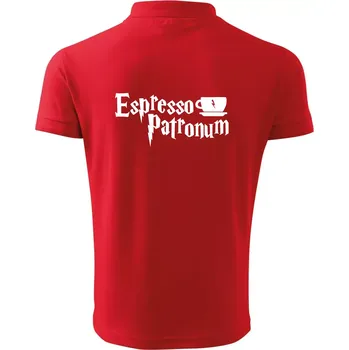 Pánská košile Harry - Espresso Patronum - Polokošile pánská Pique Polo 203 - XL ( Červená )