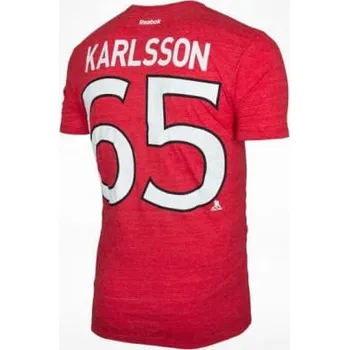 Reebok Tričko Ottawa Senators Tee Flat Karlsson 65