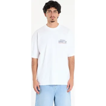 Tričko Carhartt WIP S/S Arcan T-Shirt UNISEX White Heavy Stone Wash S