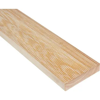 Terasové prkno Prkno terasové AU-MEX Modřín slezský jemná drážka (28×140×4000mm)