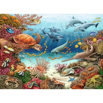 Puzzle Ravensburger 134113 Podmořský život 150 dílků