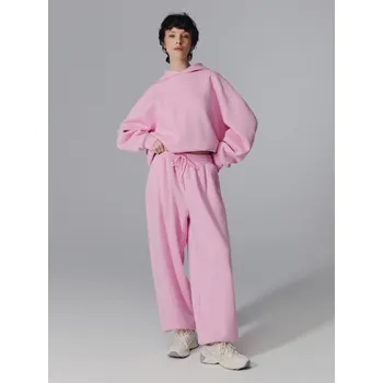 Dámská móda Teplákové kalhoty joggers - M - House - nachový - 005GC-40X