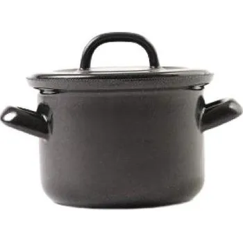 Hrnec Hrnec Beryl Hrnec s poklicí 12 cm, 1,0 l černý