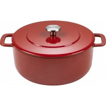 Hrnec Combekk Litina holandská trouba 24 cm červená/red (190124RD)