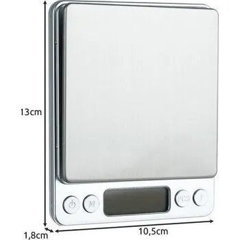 Kuchyňská váha Kuchyňská váha Leventi Kuchyňská digitální váha 0,1g - 1000 g